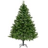 Whisen Premium 7FT Spruce Full PE Christmas Tree Unlit Hinged Branches With Foldable Metal Stand - 2 of 4