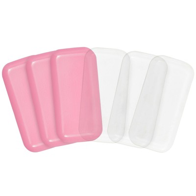 Okuna Outpost 6 Pack Silicone Eyelash Pads for Eye Lash Extensions, Tech Supplies in 2 Colors