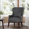 Mantua Contemporary Fabric Upholstered Accent Chair with Nailhead Trim - Christopher Knight Home - 2 of 4