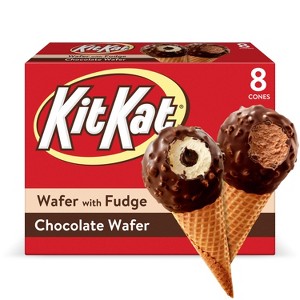 Kit-Kat Ice Cream Cone - 8ct/36.8 fl oz - 1 of 4