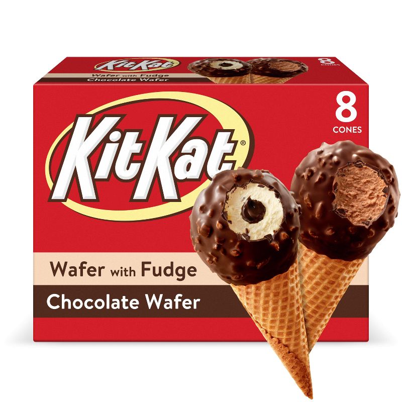 Kit-Kat Ice Cream Cone - 8ct/36.8 fl oz, 1 of 11