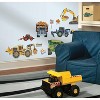 New Speed Limit Construction Vehicles Peel and Stick Wall Decal - RoomMates - image 2 of 4