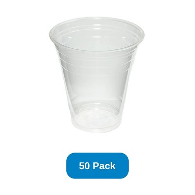 Inno-Pak 12 oz Cold Cup Recycled PET Plastic Clear - Pack of 50
