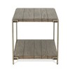 Dexmalle Corbeta Metal Frame Wood Living Room End Table - 3 of 4