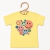The Juniper Shop SmileyWorld Stacked Smiles Toddler Short Sleeve Tee - 2 of 4