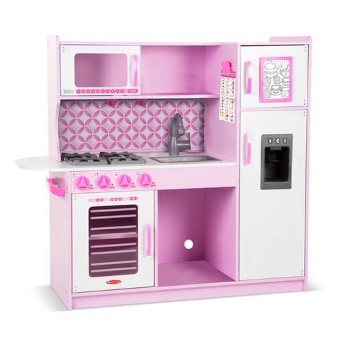 Melissa Doug Chef s Kitchen Pretend Play Set Cupcake Pink white Target