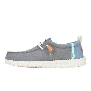 Hey Dude Wally Summer Linen – Mens Comfortable Slip on Shoe - 1 of 4