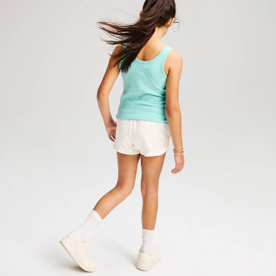 Детские Cat & Jack Girls' Ribbed Tank Top - Cat & Jack™ Aqua Green M — фото 2