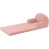 Kids Sofa Chair, 2-in-1 Convertible Toddler Couch & Lounger, Fold Out Teddy Fleece Children¡¯s Sofa Bed with Removable Washable Cover - 3 of 4