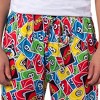Uno Men's Uno Reverse Shuffle Tossed Print Sleep Pajama Lounge Pants Blue - 3 of 4