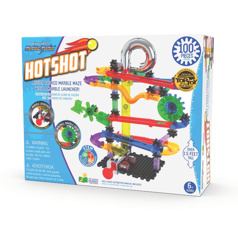 The Learning Journey Techno Gears Marble Mania HotShot (100+ pieces), 4 of 6