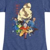 Girls' - Avatar: The Last Airbender - Aang Group Fitted Short Sleeve Graphic T-Shirt - 2 of 4