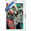 Trends International Frankenstein - It's Alive by César Moreno Framed Wall Poster Prints - 3 of 4