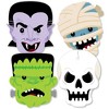 Big Dot of Happiness Halloween Monsters - Decorations DIY Skeleton, Dracula, Frankenstein, and Mummy Party Essentials - Set of 20 - 2 of 4