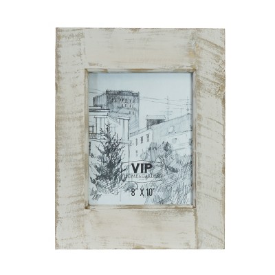 VIP Wood 16 in. White 8x10 Photo Frame