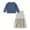 Andy & Evan  Infant  Navy Terry Sweatshirt & Dress Set - 3 of 4