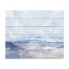 Trademark Fine Art Victoria Barnes Periwinkle Seas Ii Wood Slat Art - 3 of 4