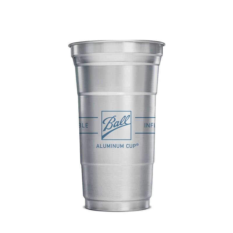 Ball Aluminum Cup Recyclable Party Cups - 12oz/18ct, 3 of 8