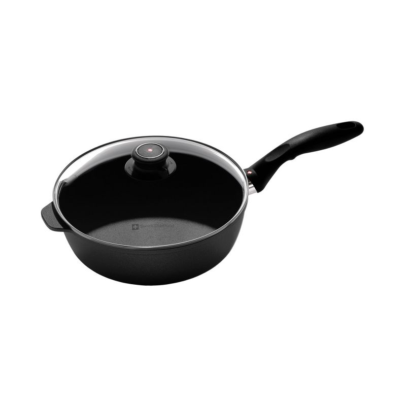 Swiss Diamond XD Saute Pan with Tempered Glass Lid, 1 of 3