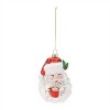 Glass Santa with Hot Cocoa Ornament (Set of 6) - 3 of 3