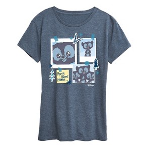 Women's - Disney - Harris, Hubbert & Hamish Short Sleeve Graphic T-Shirt - 1 of 4