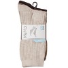 Memoi Women's 6 Pair Pack Basic Rib/Flat Knit/Cable Crew Socks - 3 of 4