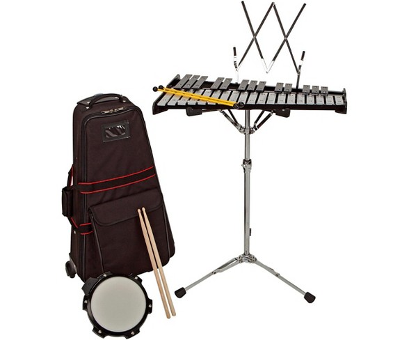 Sound Percussion Labs Bell Kit w/ Rolling Cart 2-1/2 OCTAVE