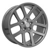 OE Wheels DG51 22 Inch Rim Fits Ram SRT Style 5x139.7 22x10 Gloss Gunmetal - Hollander 2223 (1) - 4 of 4
