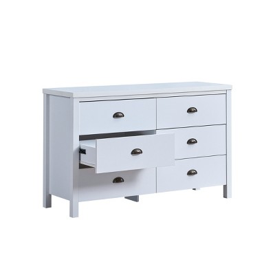 Bella Depot 6 Drawer Master Dresser with Drawer