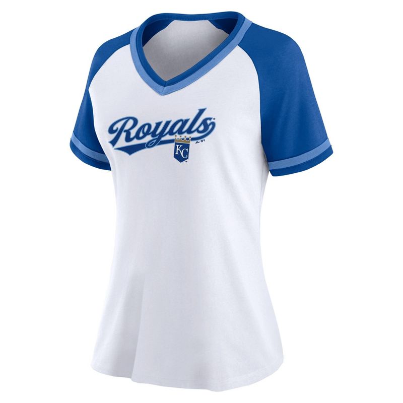 MLB Kansas City Royals Women&#39;s Jersey T-Shirt, 2 of 4