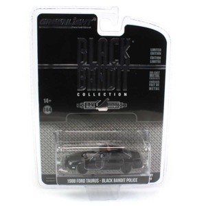 Greenlight Collectibles 1/64 1988 Ford Taurus Bandit Police Black Bandit Series 27 28110-F - 1 of 2