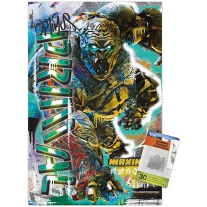 Trends International Hasbro Transformers: Rise of the Beasts - Optimus Primal Graffiti Unframed Wall Poster Prints - 1 of 4