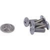 Bolt Dropper 1/4"-20 X 3/4" Set of High-Grade Stainless Steel Bolts, Silver - 4 of 4