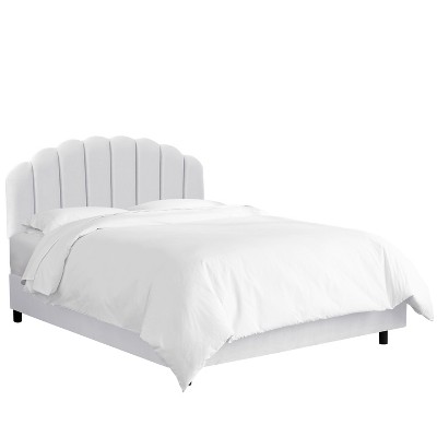 target white bed