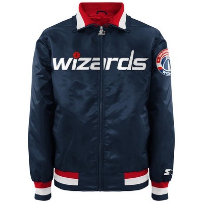 STARTER Mens Washington Wizards Varsity Jacket