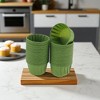 Unique Bargains Curled Rim Disposable Baking Cups Greaseproof Paper 2.56" x 1.57" 50Pcs - 2 of 4