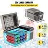 VEVOR Portable Refrigerator 21 Quart(20 Liter),12 Volt Refrigerator App Control(-4℉~68℉), Car Refrigerator Electric Compressor Cooler, Black&Grey - 4 of 4