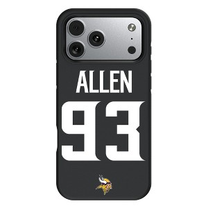 NFL Minnesota Vikings Players Game Tactic Bump Cell Phone Case for Apple iPhone 17 Series - 1 of 4