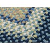 Colonial Mills Montego Braided Runner, Blue Burst 2'x8', Rectangle Shape - 2 of 4
