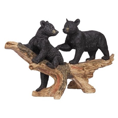 Design Toscano Mischievous Bear Cubs Sculpture - Multicolored