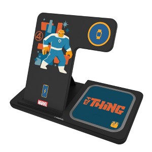 Marvel Fantastic 4 Badge 15-Watt 3 in 1 Charging Station - 1 of 4