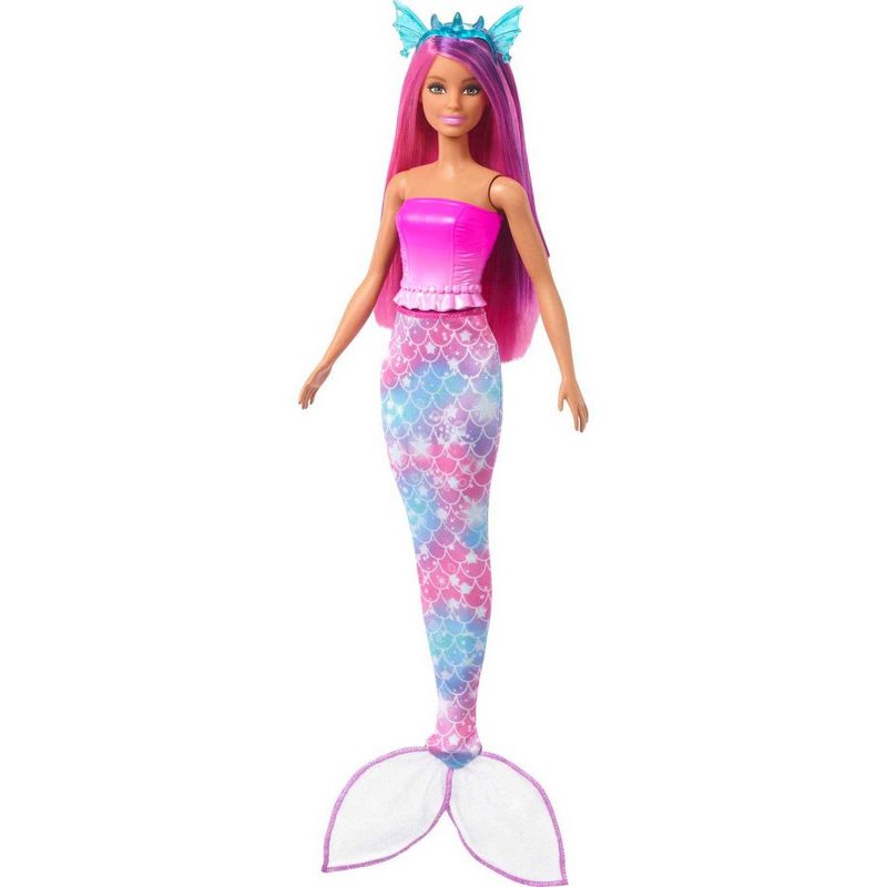 Barbie Doll and Fantasy Pets Dress-Up Doll Mermaid Tail and Skirt, 4 of 7