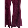 Women's Wo's Cleo Crushed Velvet Flare Pants - with love, Molly - 2 of 3
