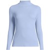 Lands' End Women's Drapey Rib Skimming Long Sleeve Mock Neck - image 3 of 3