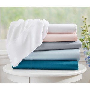 BrylaneHome 300 Thread Count Tencel; Lyocell Sateen Set - 1 of 2