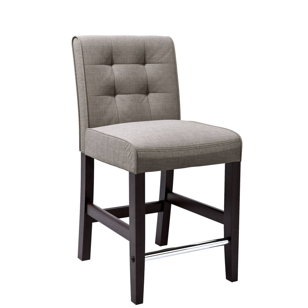 Photos - Chair CorLiving Counter Height Barstool Gray  