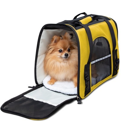 Paws & Pals Airline Approved Pet Carrier, Yellow