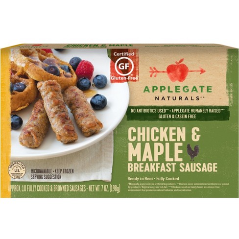 Applegate Naturals Chicken & Maple Breakfast Sausage Links -10ct/7oz ...