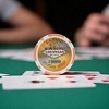 Slickblue 25-Pack Las Vegas 14-Gram Poker Chips, Clay Composite, Heavyweight Casino Style, Holo Inlay, $1-$10K - 2 of 3