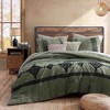 7 Pieces Boho Embroidered Farmhouse Bed in a Bag Comforter Set for All Season - 2 of 4